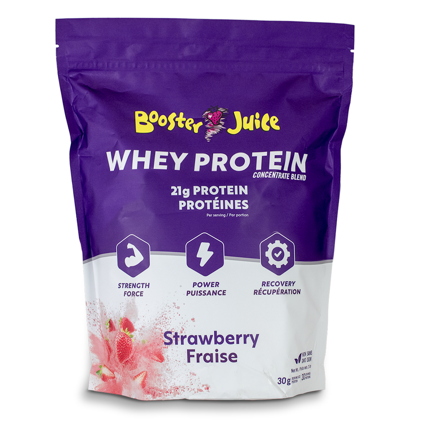 Booster Juice Whey Protein- Strawberry