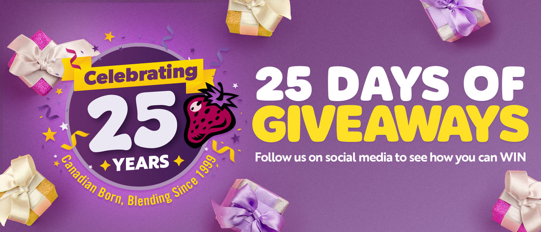 25 Days of Giveaways