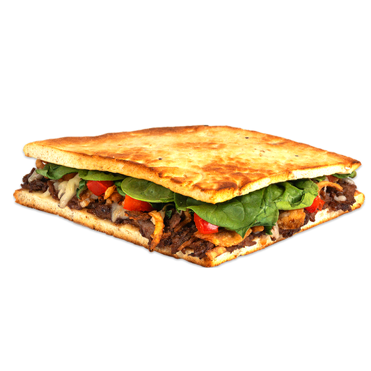 Blueberry BBQ Steak Panini