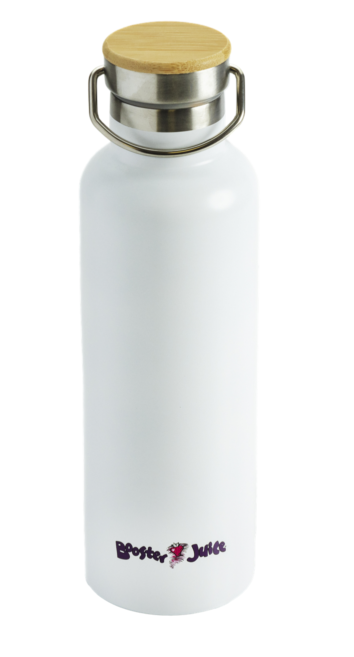 White Steel Water Bottle