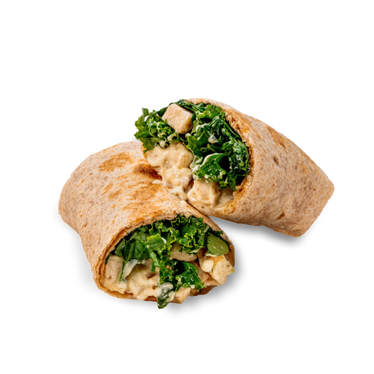 Chicken Kale Caesar Wrap