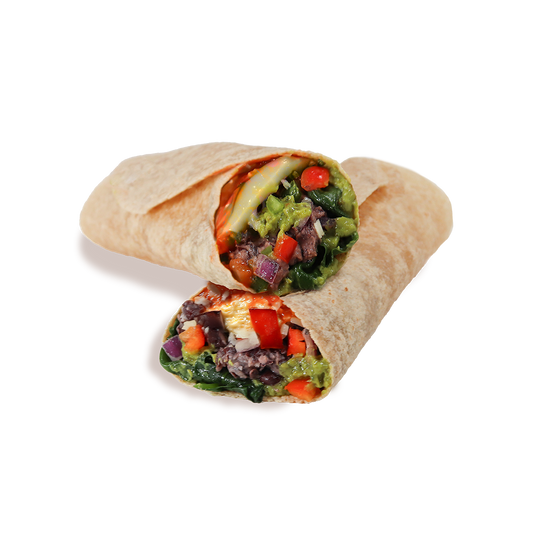 Guacamole Black Bean Wrap