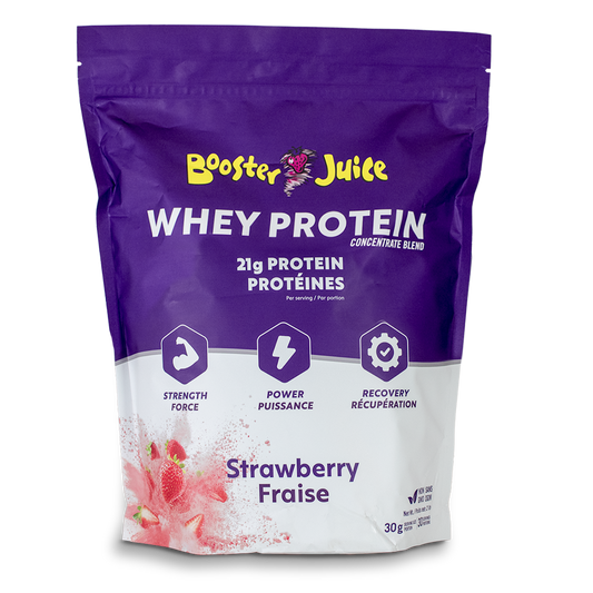 Booster Juice Whey Protein- Strawberry